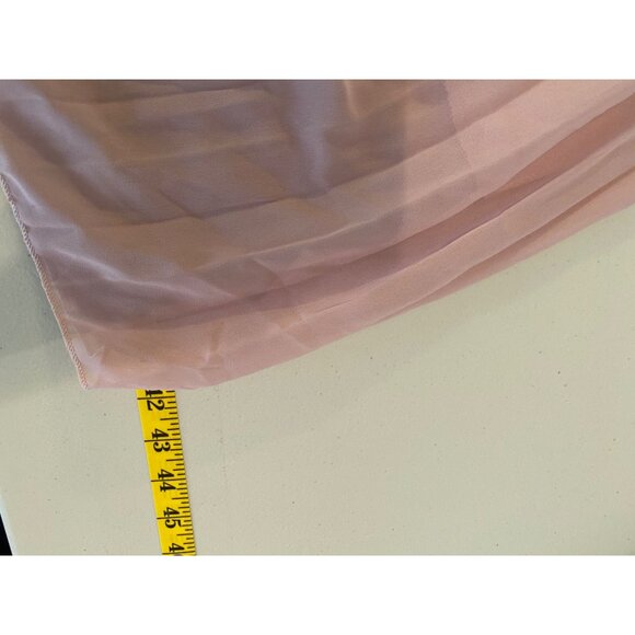 Shein Curve Womens Off-Shoulder Pleated Pink Dress 3XL - Picture 11 of 11